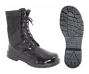Coturno Bota Militar Atalaia Price Ultra-leve Zíper Couro - R$ 100,99 em Mercado Livre