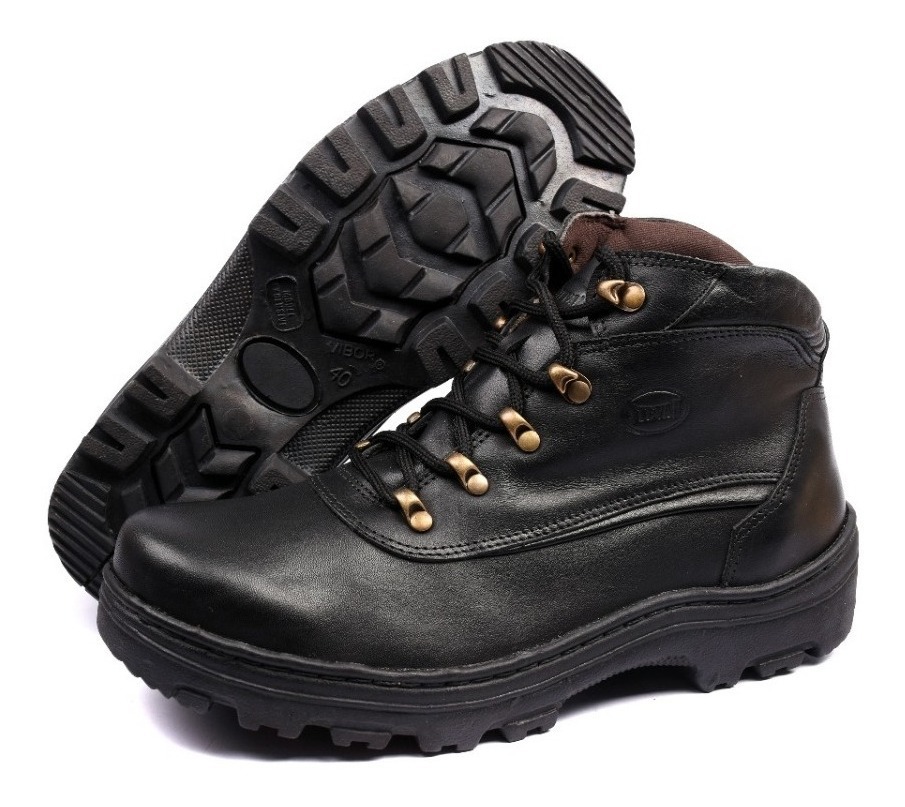 Coturno Masculino Adventure Trilha Couro Stevan Boots - R$ 168,90 em Mercado Livre