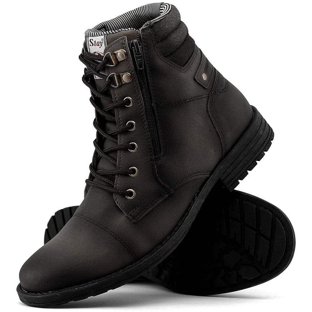 bota coturno masculina mercado livre