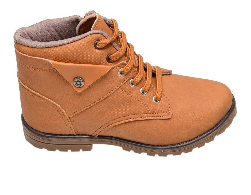 Coturno Masculino Infantil Kidy Walk 0860010 Caramelo - R$ 99,90 em Mercado Livre