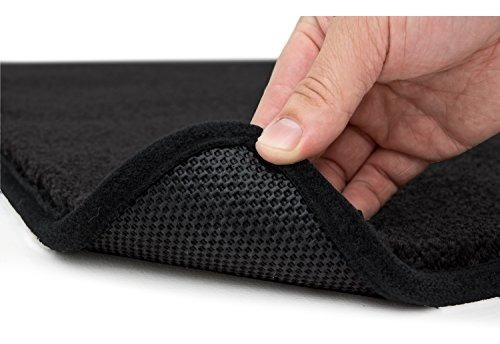 Nylon Carpet Coverking Custom Fit Rear Floor Mats for Select Honda CR-V Models Black