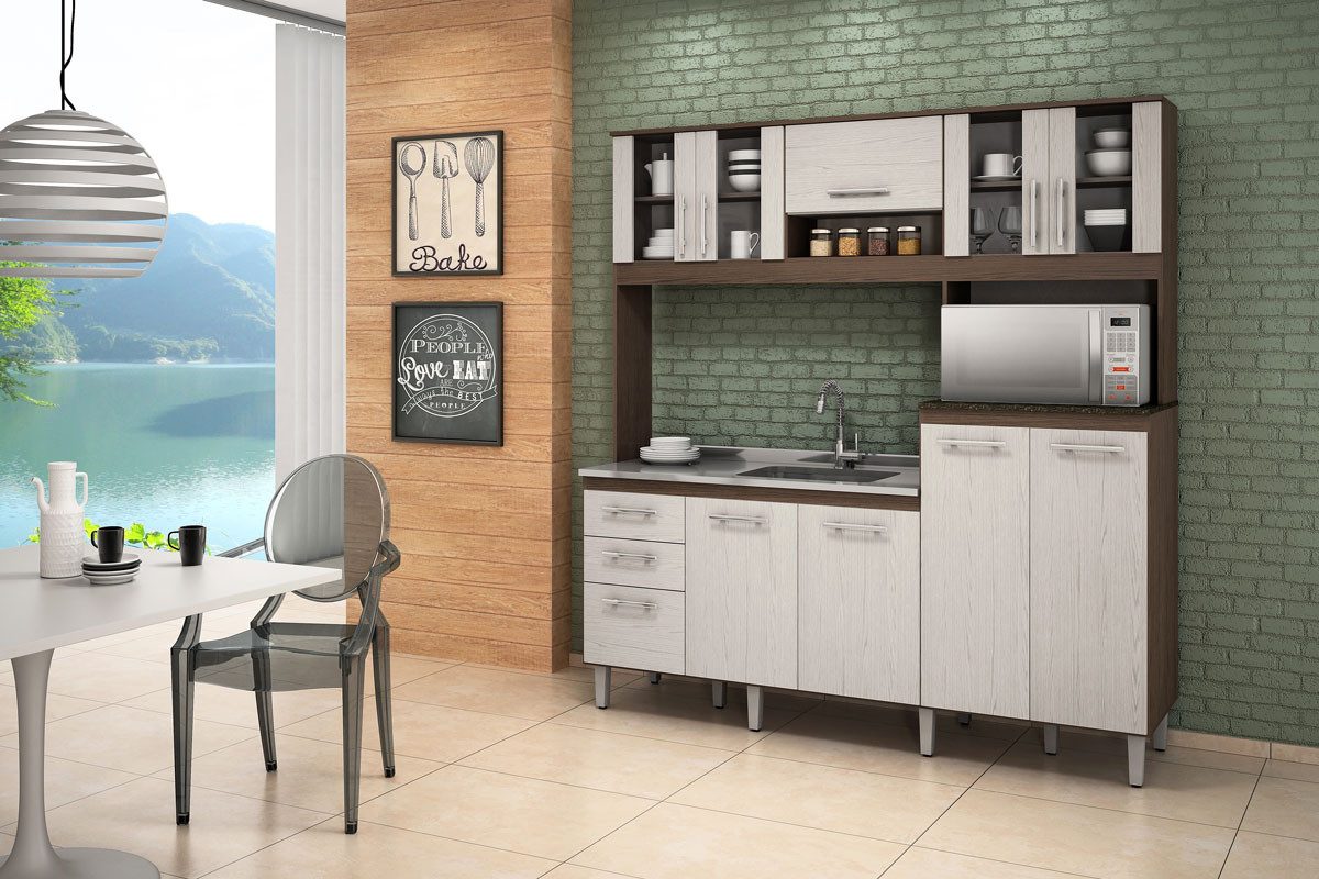 Cozinha 10 Portas Compacta Para Pia 100 Mdf Nicioli R 869 00 Em Cozinha 10 Portas Compacta Para Pia 100 Mdf Nicioli R 869 00 Em