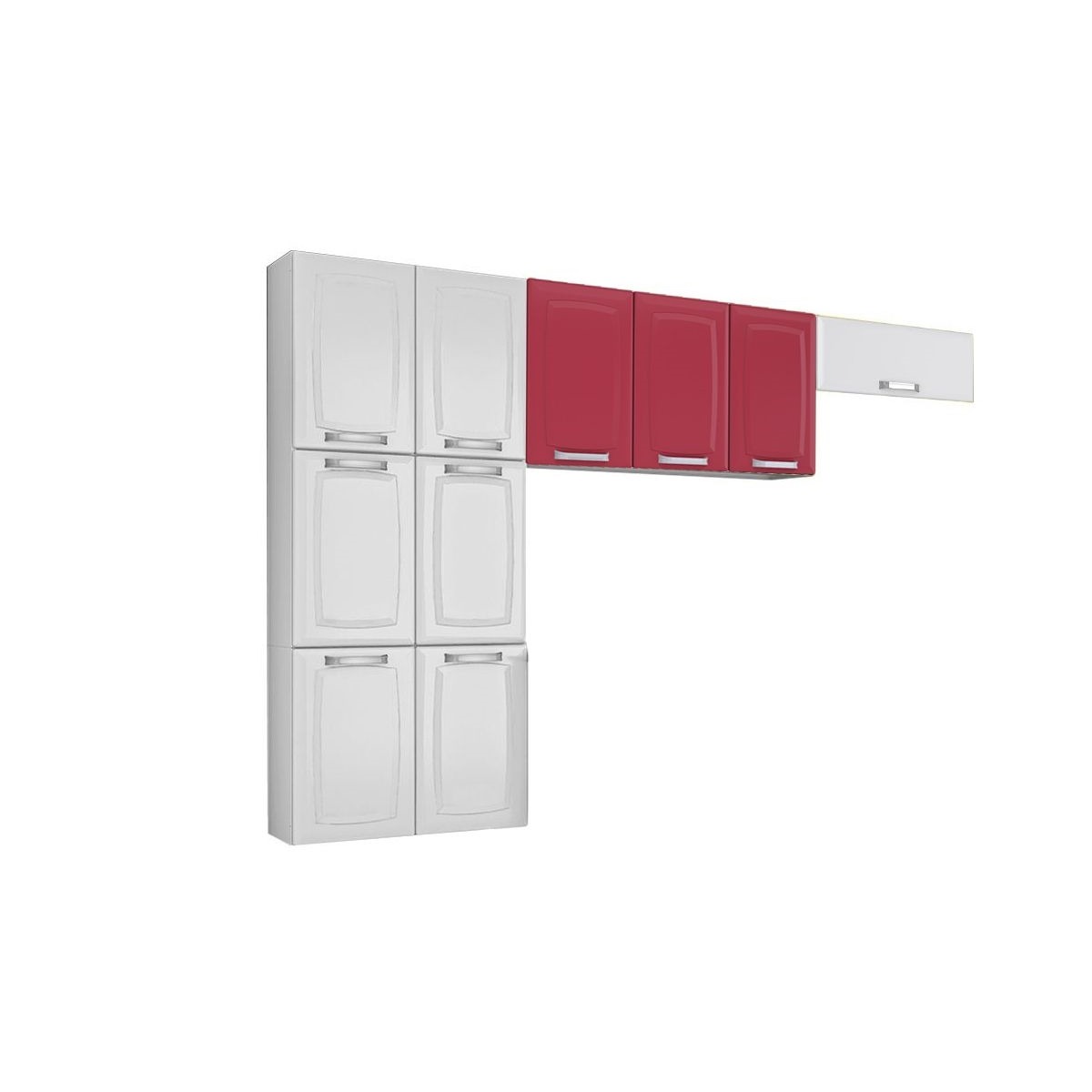 Cozinha Compacta 3 Pe As Itatiaia Luce Branco Vermelho Rubi R 699 Cozinha Compacta 3 Pe As Itatiaia Luce Branco Vermelho Rubi R 699