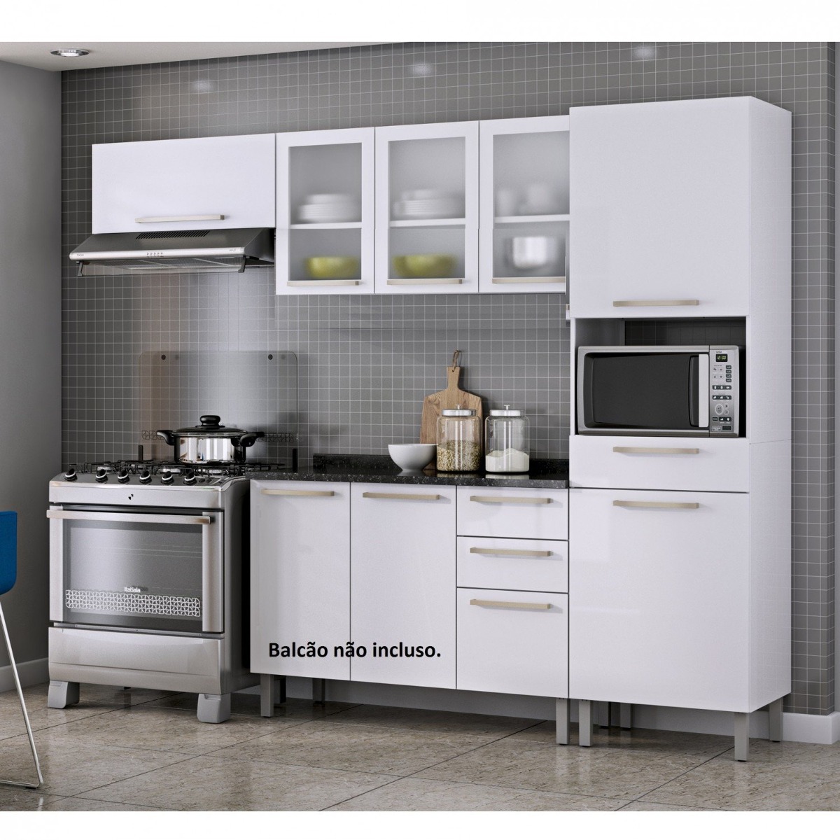 Cozinha Compacta 3 Pe As Sem Balc O Dandara Itatiaia Cjwt R 1 190 Cozinha Compacta 3 Pe As Sem Balc O Dandara Itatiaia Cjwt R 1 190