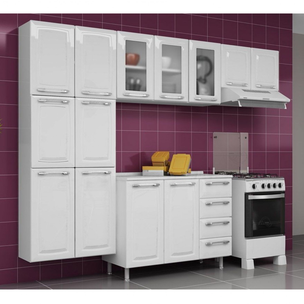 Cozinha Compacta 4 Pe As Com Balc O Criativa Ec R 1 239 90 Em Cozinha Compacta 4 Pe As Com Balc O Criativa Ec R 1 239 90 Em