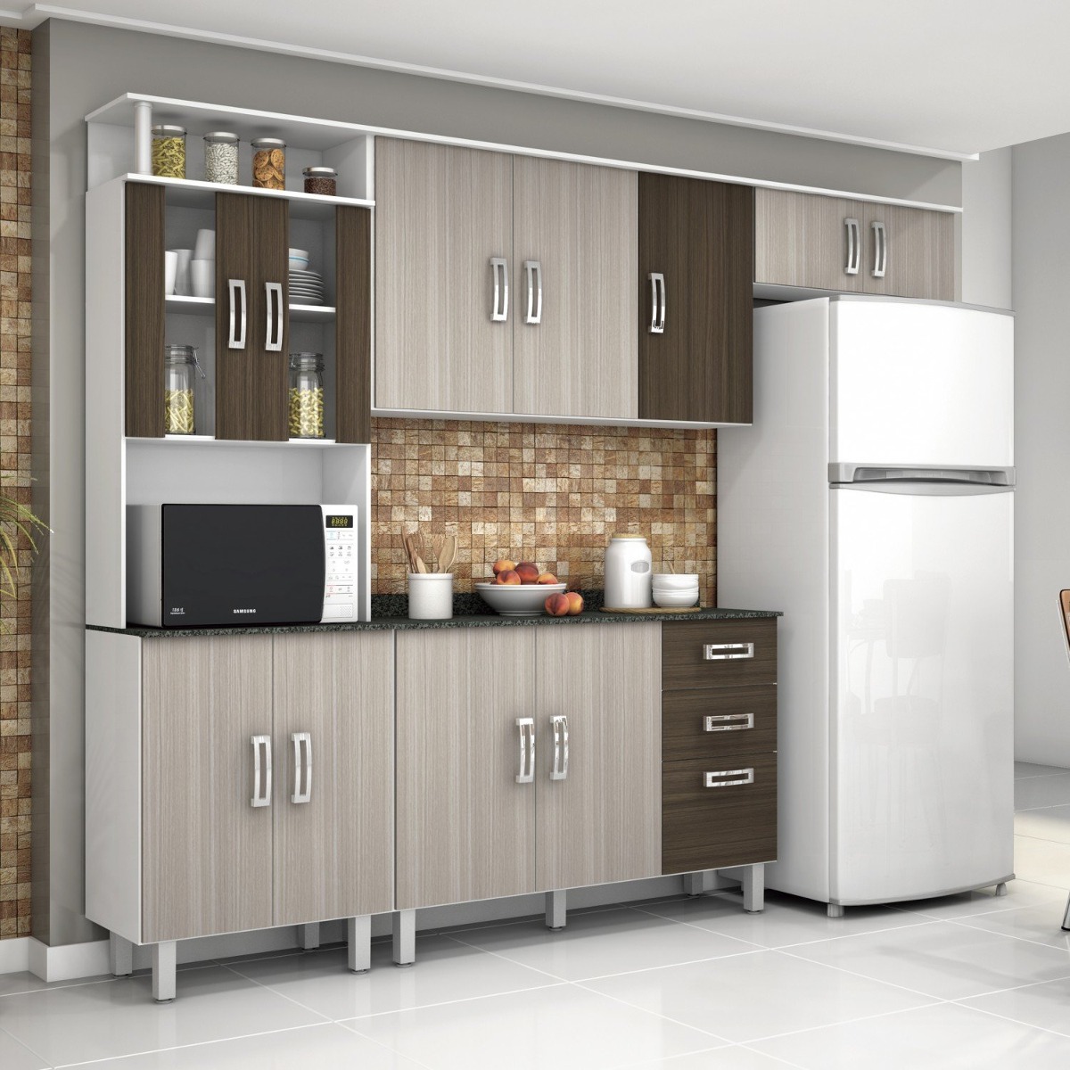 Cozinha Compacta Com Balc O E Tampo 4 Pe As Su A Fdwt R 575 90 Cozinha Compacta Com Balc O E Tampo 4 Pe As Su A Fdwt R 575 90