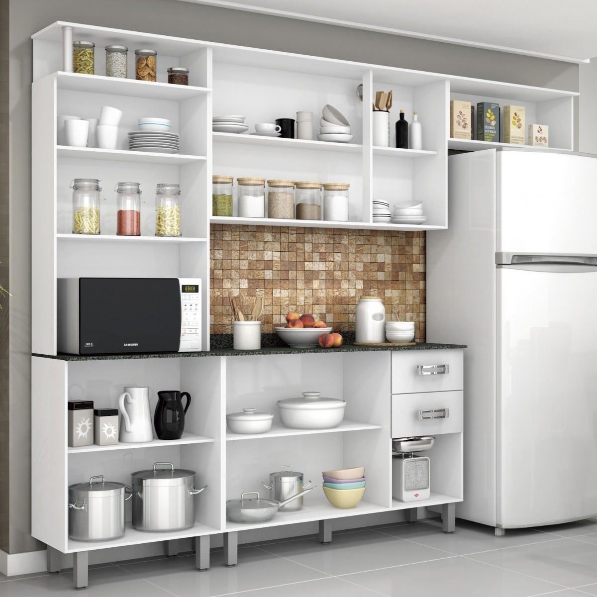 Cozinha Compacta Com Balc O E Tampo 4 Pe As Su A Ffwt R 575 90 Cozinha Compacta Com Balc O E Tampo 4 Pe As Su A Ffwt R 575 90