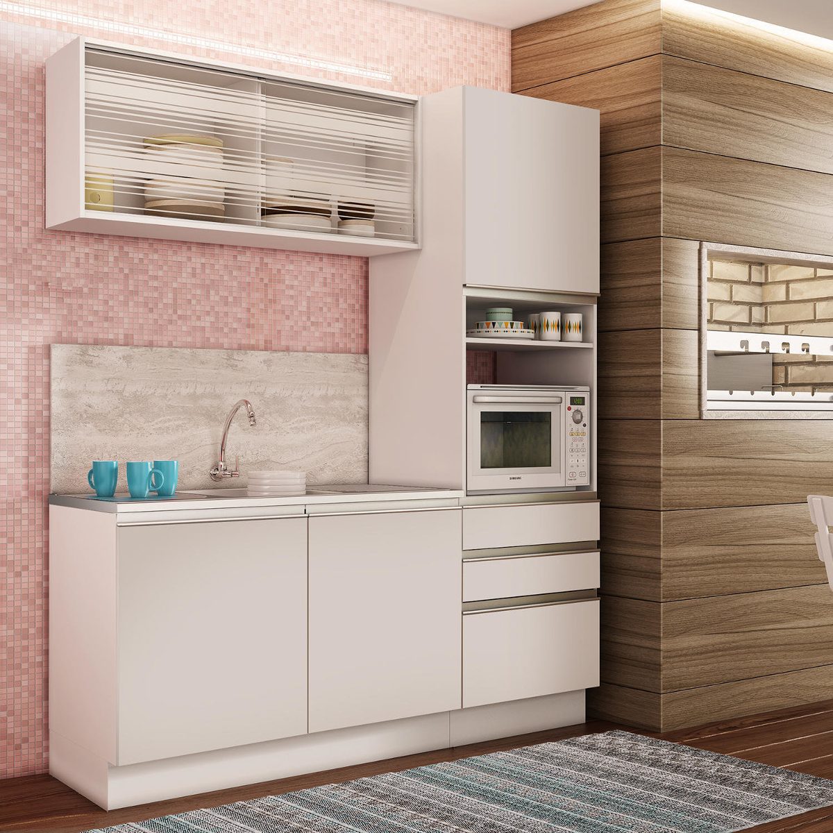 Cozinha Compacta Glamy Madesa N O Acompanha Tampo De Ce R 1 189 Cozinha Compacta Glamy Madesa N O Acompanha Tampo De Ce R 1 189