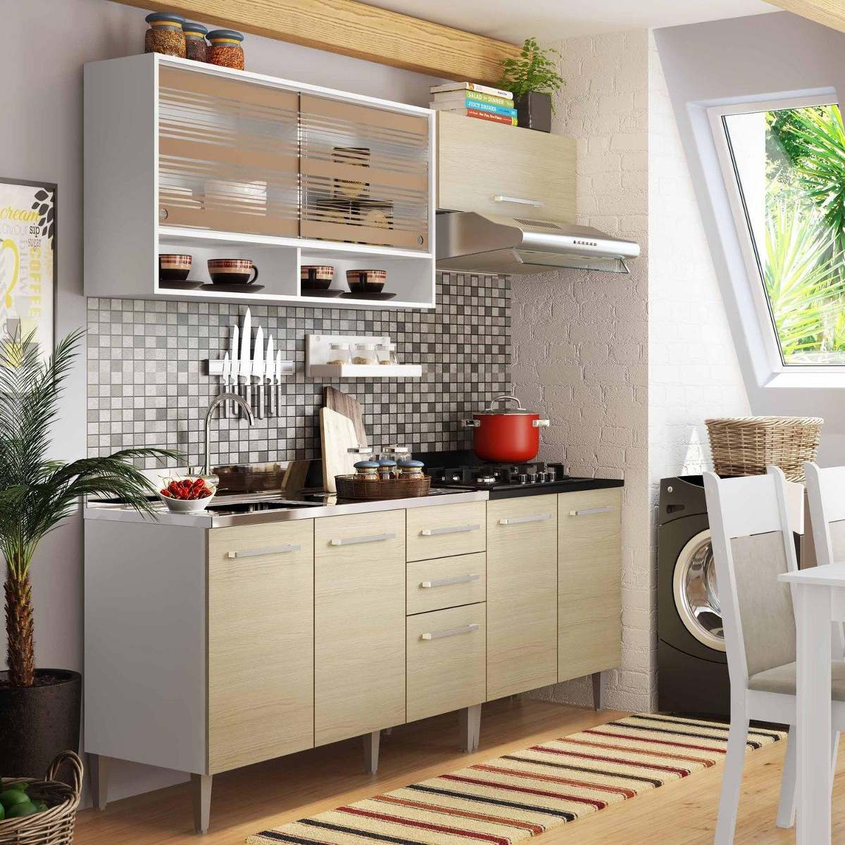 Cozinha Compacta Madesa Glamy Elis Anis Sem Branco Tirol R 949 90 Cozinha Compacta Madesa Glamy Elis Anis Sem Branco Tirol R 949 90