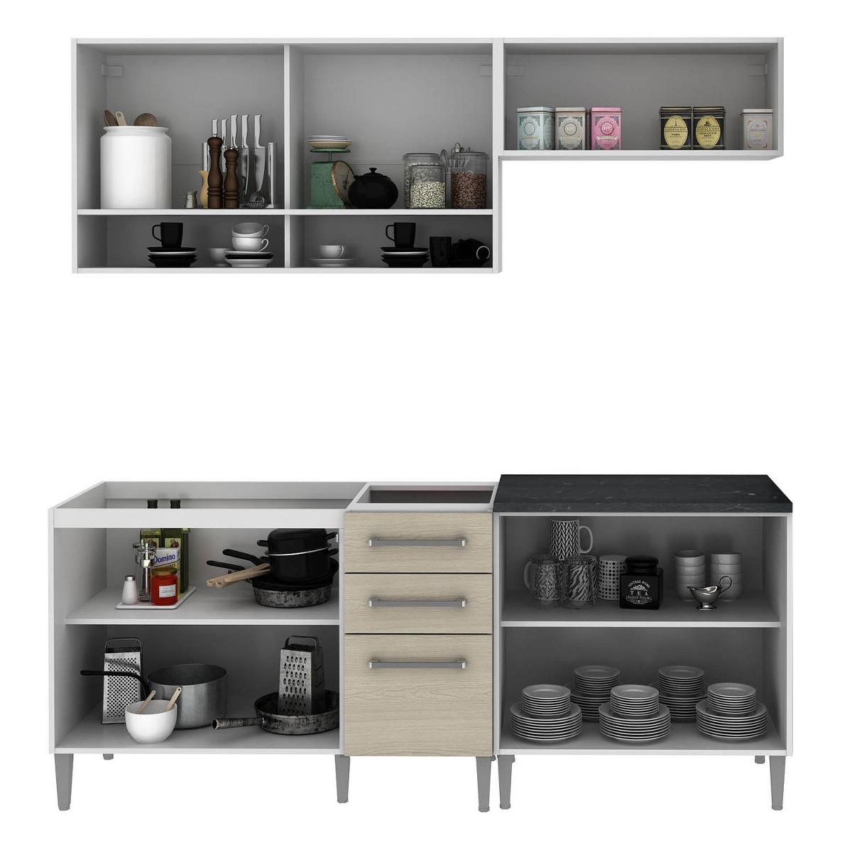 Cozinha Compacta Madesa Glamy Elis Anis Sem Branco Tirol R 949 90 Cozinha Compacta Madesa Glamy Elis Anis Sem Branco Tirol R 949 90