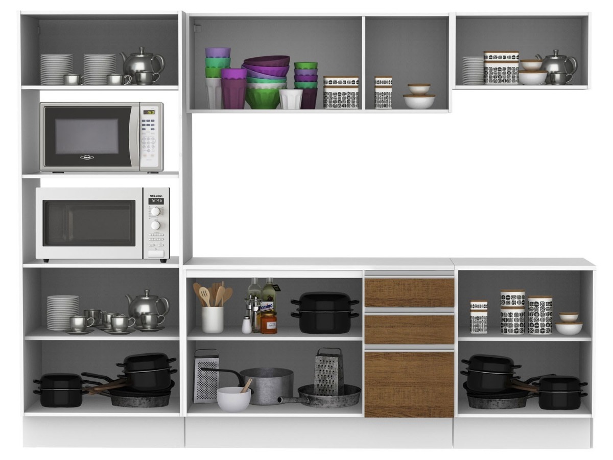 Cozinha Compacta Madesa Smart G20073097g Com Balc O 12 Por R Cozinha Compacta Madesa Smart G20073097g Com Balc O 12 Por R