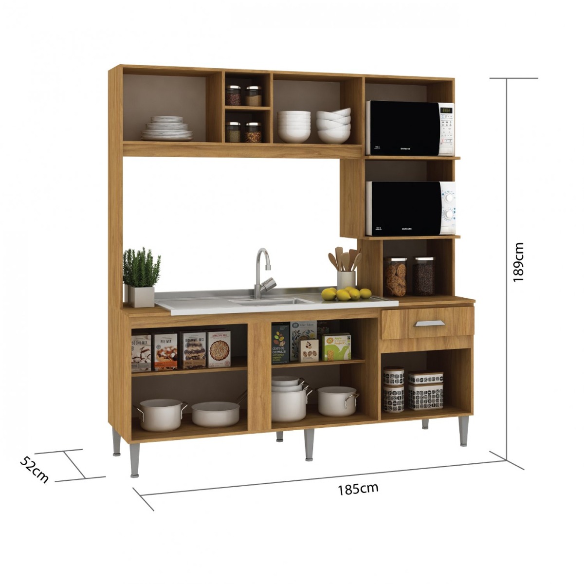 Cozinha Compacta Sem Pia E Tampo 5 Portas 1 Gaveta Ja R 559 90 Em Cozinha Compacta Sem Pia E Tampo 5 Portas 1 Gaveta Ja R 559 90 Em