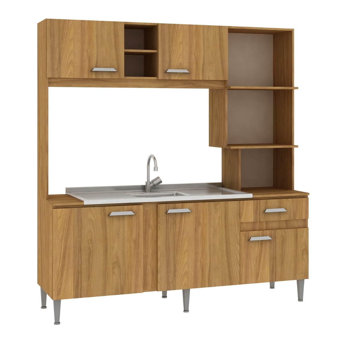Cozinha Compacta Sem Pia E Tampo 5 Portas 1 Gaveta Ja R 559 90 Em Cozinha Compacta Sem Pia E Tampo 5 Portas 1 Gaveta Ja R 559 90 Em