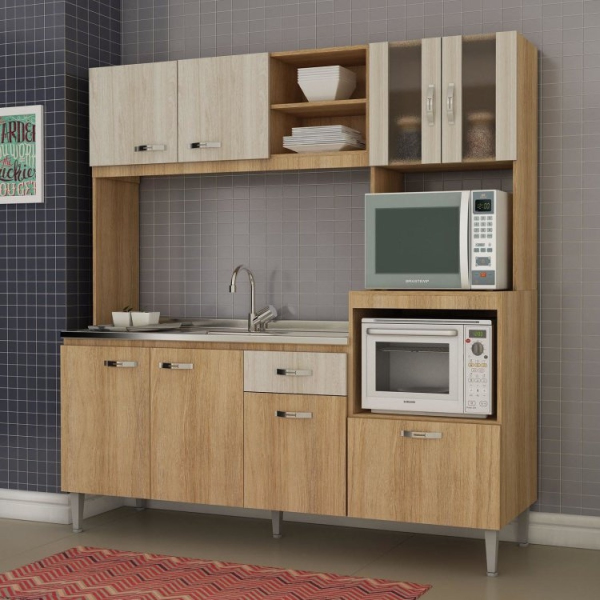 Cozinha Compacta Sem Pia E Tampo 8 Portas 1 Gaveta Bj R 519 90 Em Cozinha Compacta Sem Pia E Tampo 8 Portas 1 Gaveta Bj R 519 90 Em