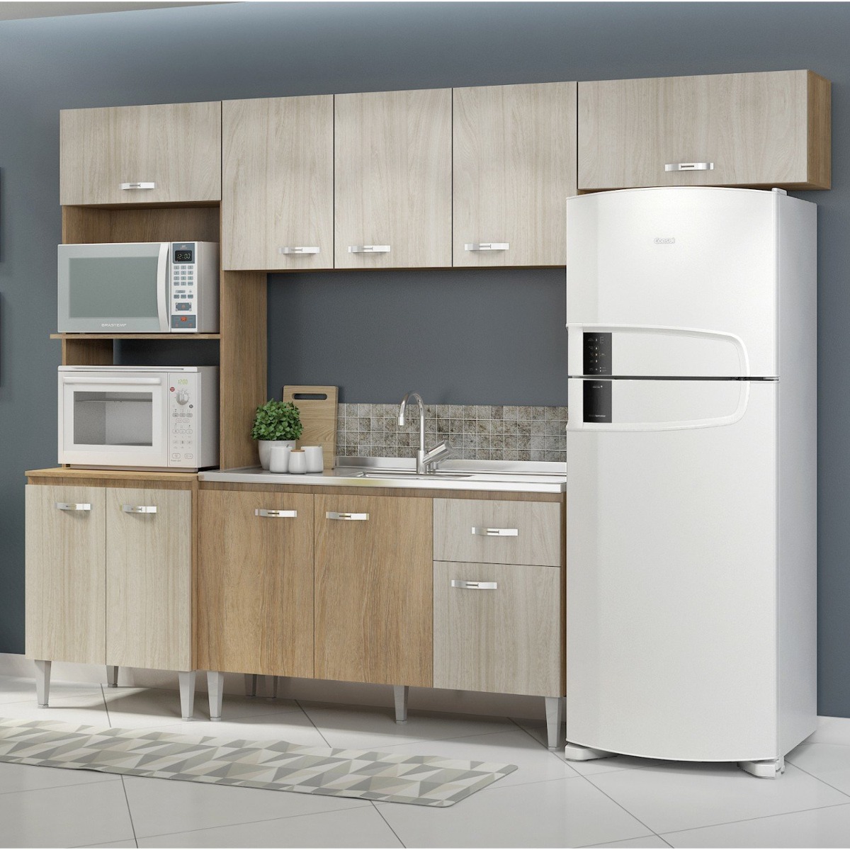 Cozinha Completa 4 M Dulos 10 Portas 1 Gaveta Cris Ic R 649 90 Em Cozinha Completa 4 M Dulos 10 Portas 1 Gaveta Cris Ic R 649 90 Em