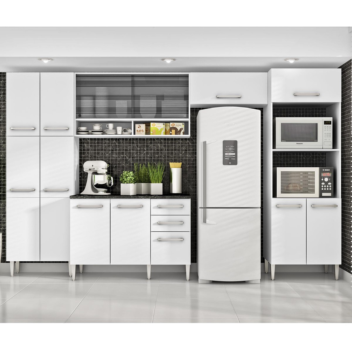 Cozinha Completa 5 Pe As Iris Glamy Madesa Branco Vid Hc R 1 999 Cozinha Completa 5 Pe As Iris Glamy Madesa Branco Vid Hc R 1 999