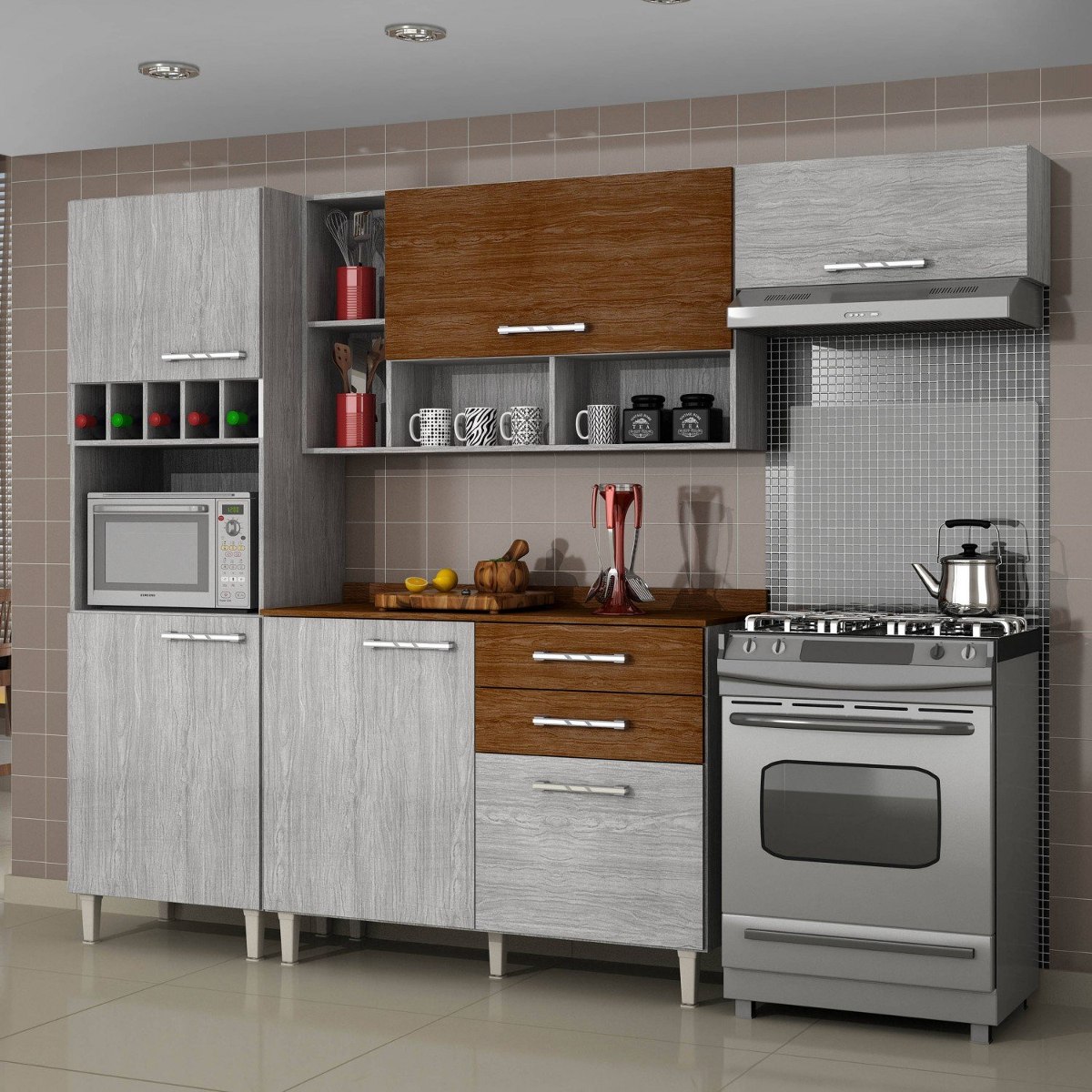 Cozinha Completa Balc O Com Tampo 4 Pe As Gatha Gb R 899 90 Em Cozinha Completa Balc O Com Tampo 4 Pe As Gatha Gb R 899 90 Em