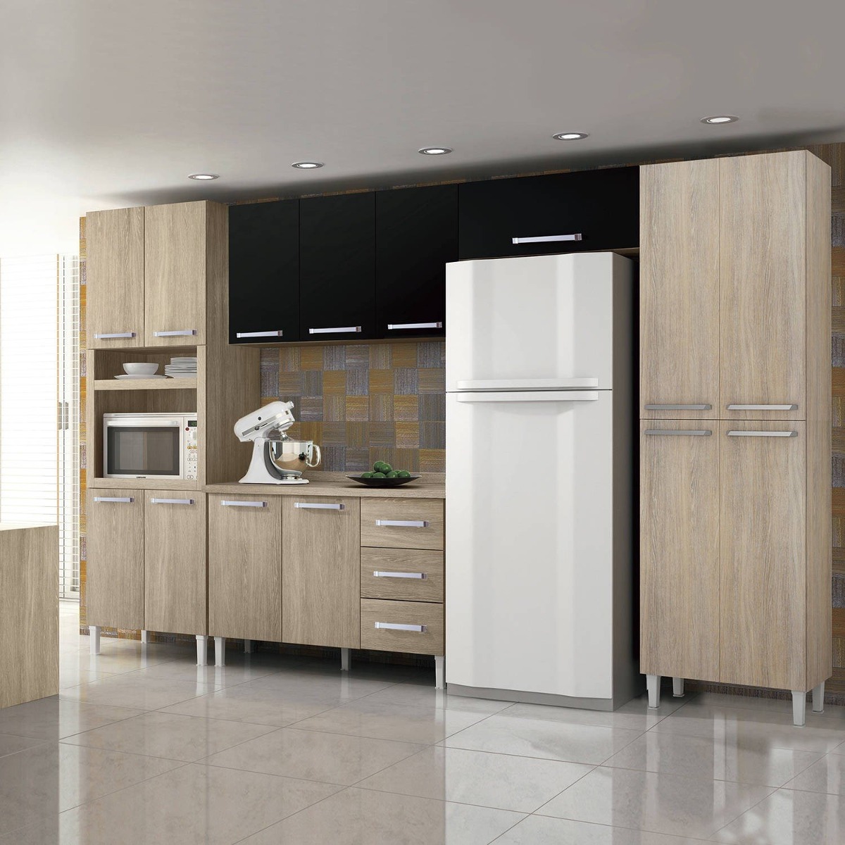 Cozinha Completa Balc O Com Tampo 5 Pe As Ii Master Fe R 1 599 90 Cozinha Completa Balc O Com Tampo 5 Pe As Ii Master Fe R 1 599 90