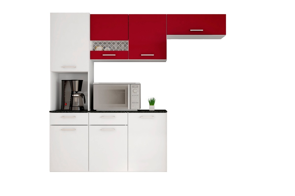 Cozinha Completa Balc O Com Tampo Suspensa Marsala Poliman R Cozinha Completa Balc O Com Tampo Suspensa Marsala Poliman R