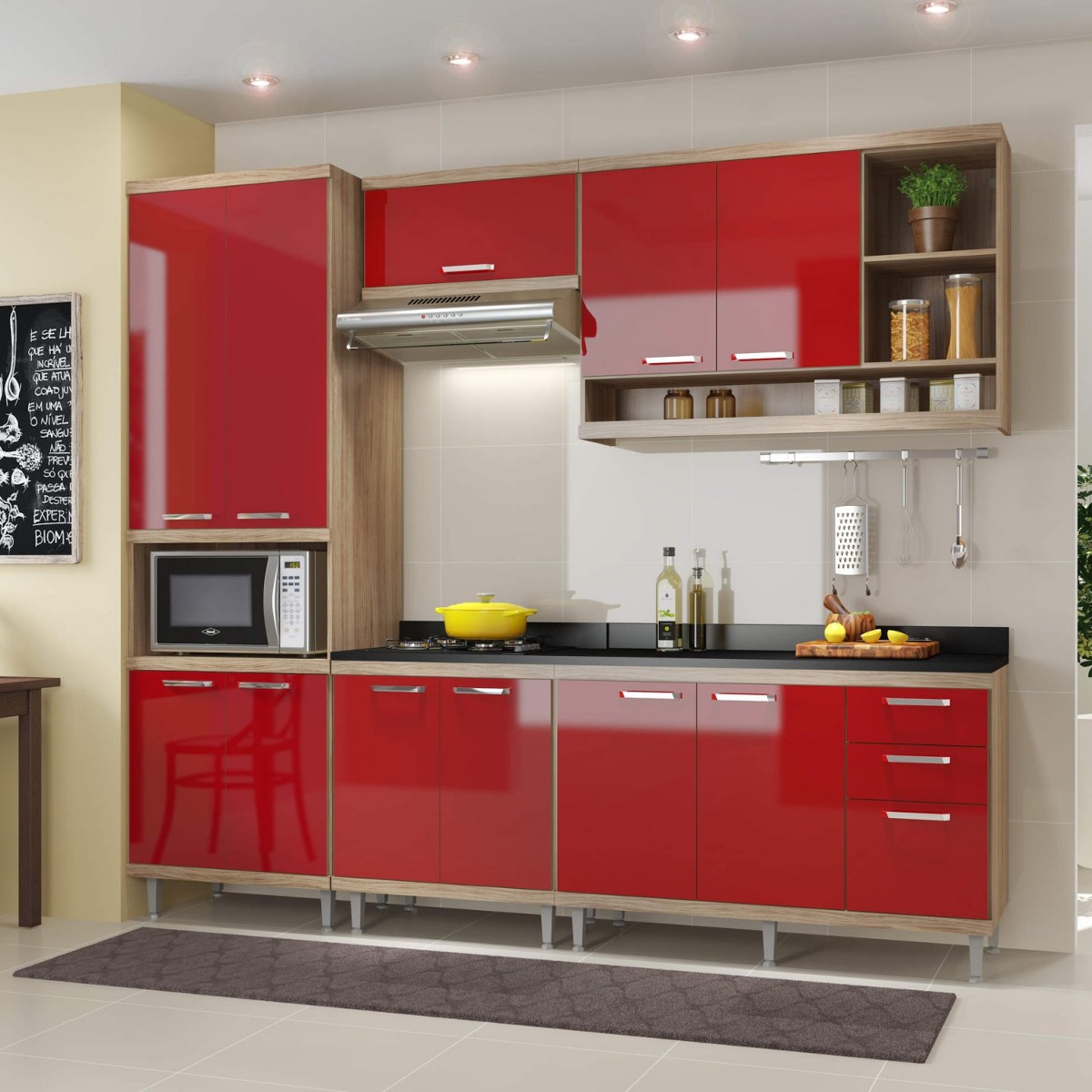 Cozinha Completa Com Balc O Com Tampo 6 Pe As 11 Giwt R 1 881 50 Cozinha Completa Com Balc O Com Tampo 6 Pe As 11 Giwt R 1 881 50