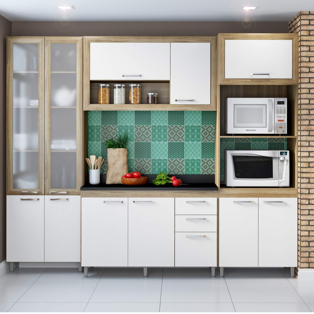 Cozinha Completa Com Balc O Com Tampo E Paneleiro Eh R 1 899 90 Cozinha Completa Com Balc O Com Tampo E Paneleiro Eh R 1 899 90