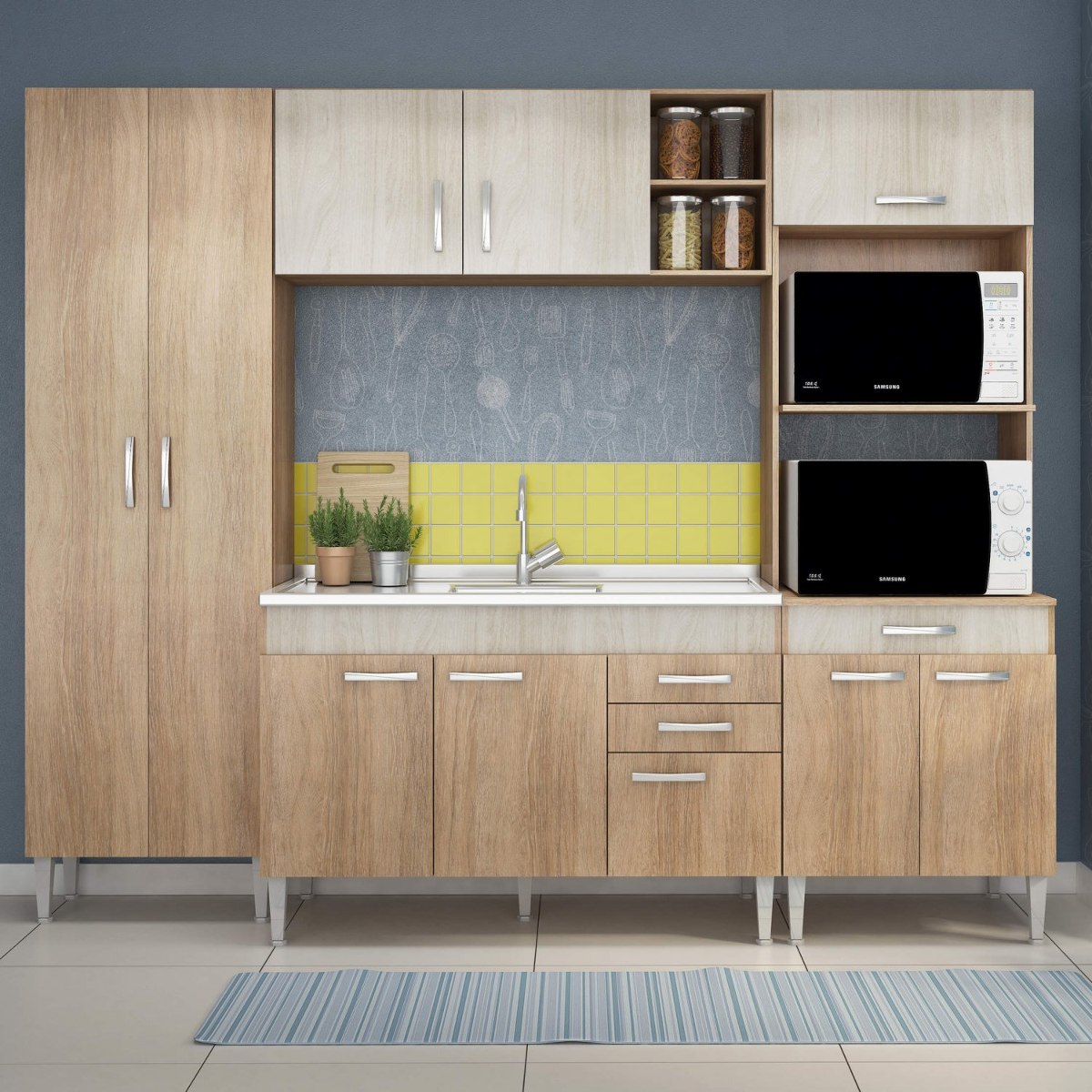 Cozinha Completa Com Balc O Sem Pia 4 Pe As 10 Ge R 909 90 Em Cozinha Completa Com Balc O Sem Pia 4 Pe As 10 Ge R 909 90 Em