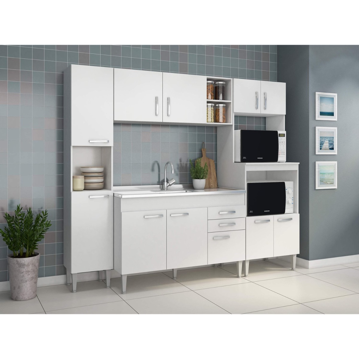 Cozinha Completa Com Balc O Sem Pia 4 Pe As 11 Bf R 779 90 Em Cozinha Completa Com Balc O Sem Pia 4 Pe As 11 Bf R 779 90 Em