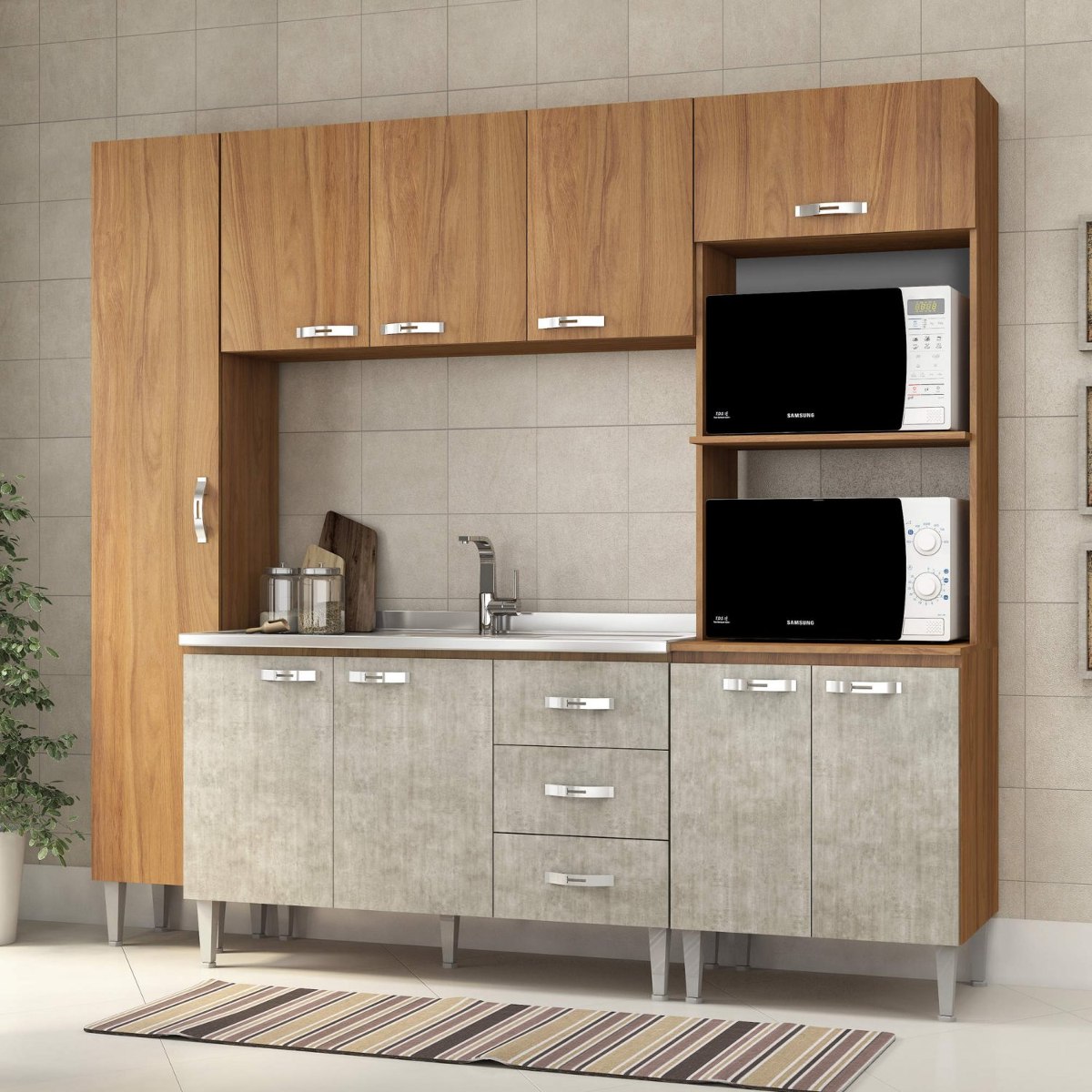 Cozinha Completa Com Balc O Sem Pia 4 Pe As 9 Portas Ej R 839 90 Cozinha Completa Com Balc O Sem Pia 4 Pe As 9 Portas Ej R 839 90
