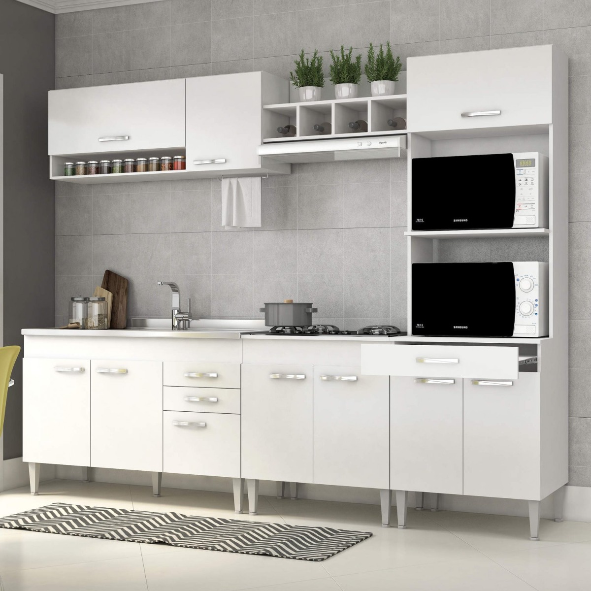Cozinha Completa Com Balc O Sem Pia 5 Pe As 10 Dawt R 815 90 Em Cozinha Completa Com Balc O Sem Pia 5 Pe As 10 Dawt R 815 90 Em