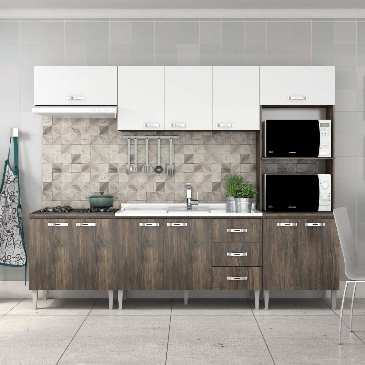 Cozinha Completa Com Balc O Sem Pia 5 Pe As 11 Di R 929 90 Em Cozinha Completa Com Balc O Sem Pia 5 Pe As 11 Di R 929 90 Em