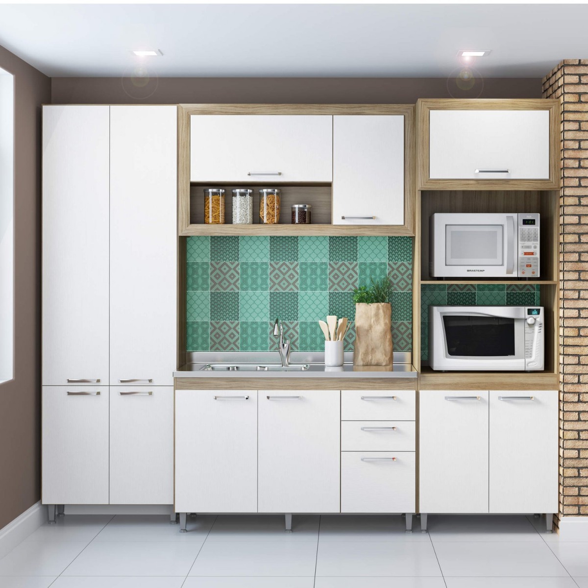 Cozinha Completa Com Balc O Sem Tampo 4 Pe As 11 Ec R 1 609 90 Em Cozinha Completa Com Balc O Sem Tampo 4 Pe As 11 Ec R 1 609 90 Em