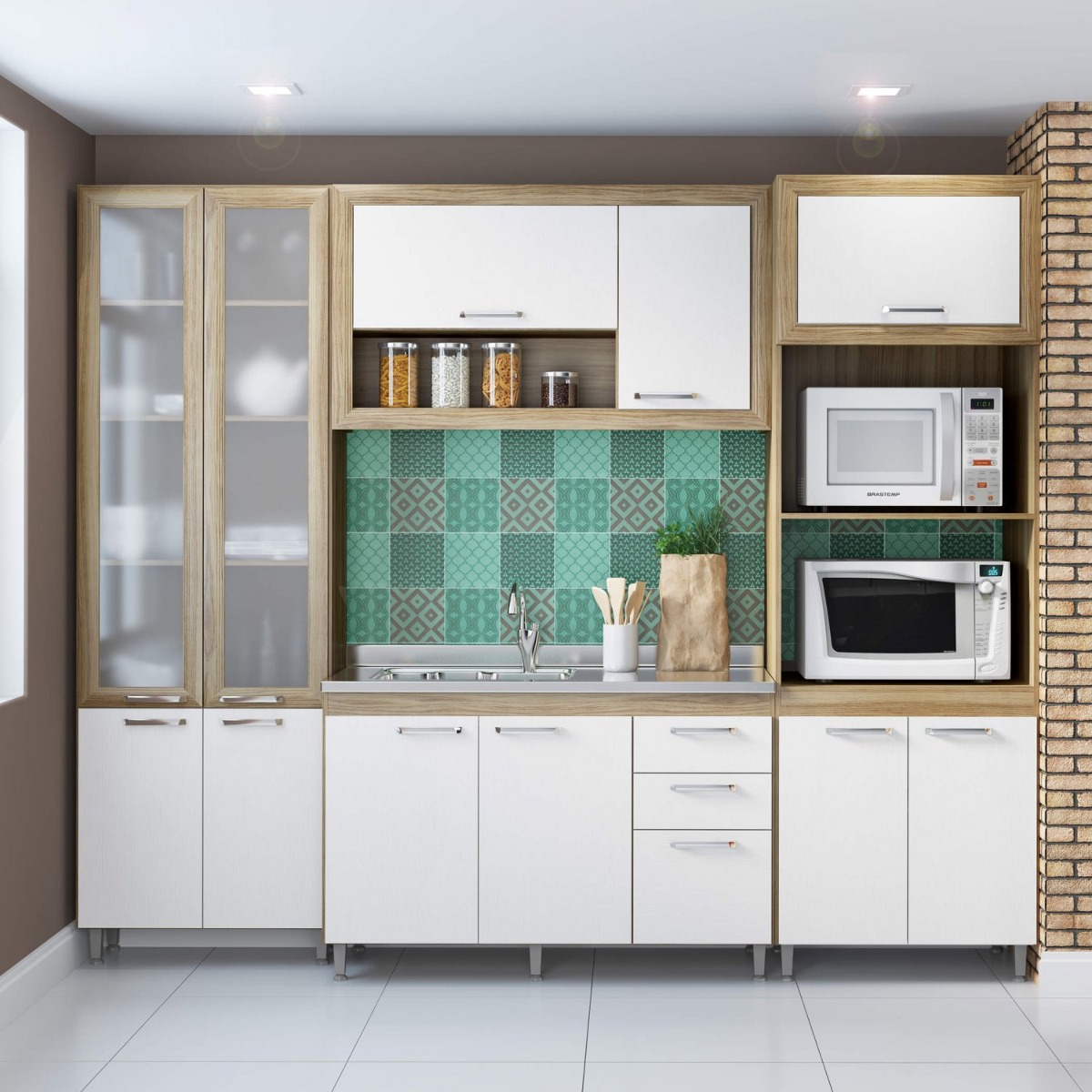 Cozinha Completa Com Balc O Sem Tampo E Paneleiro Ed R 1 769 90 Cozinha Completa Com Balc O Sem Tampo E Paneleiro Ed R 1 769 90