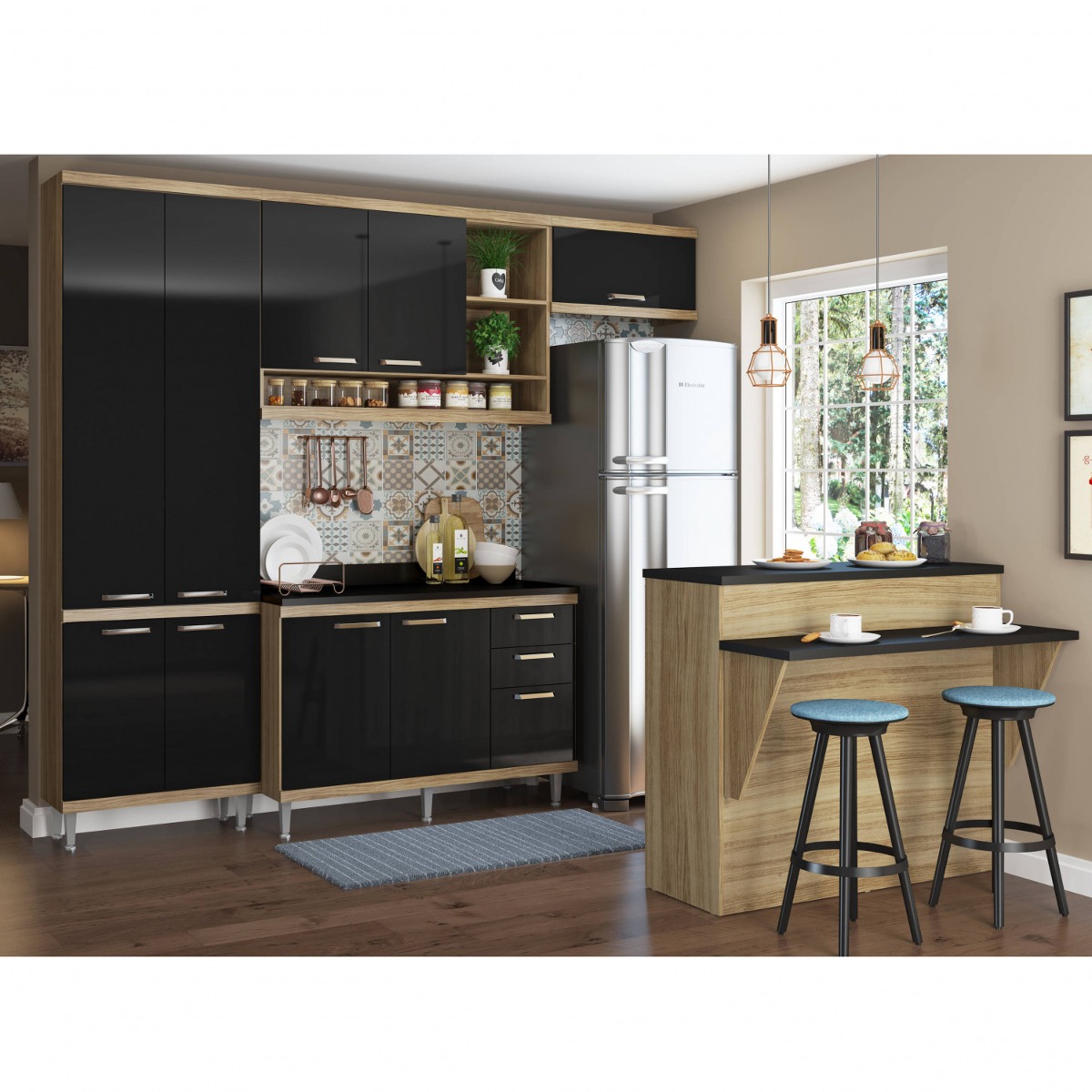 Cozinha Completa Com Bancada E Balc O Com Tampo 6 Eiwt R 1 900 70 Cozinha Completa Com Bancada E Balc O Com Tampo 6 Eiwt R 1 900 70