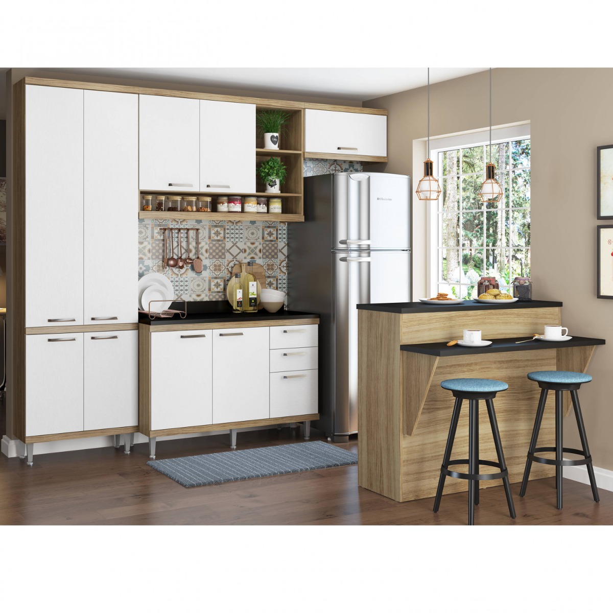 Cozinha Completa Com Bancada E Balc O Com Tampo 6 Ejwt R 1 900 70 Cozinha Completa Com Bancada E Balc O Com Tampo 6 Ejwt R 1 900 70