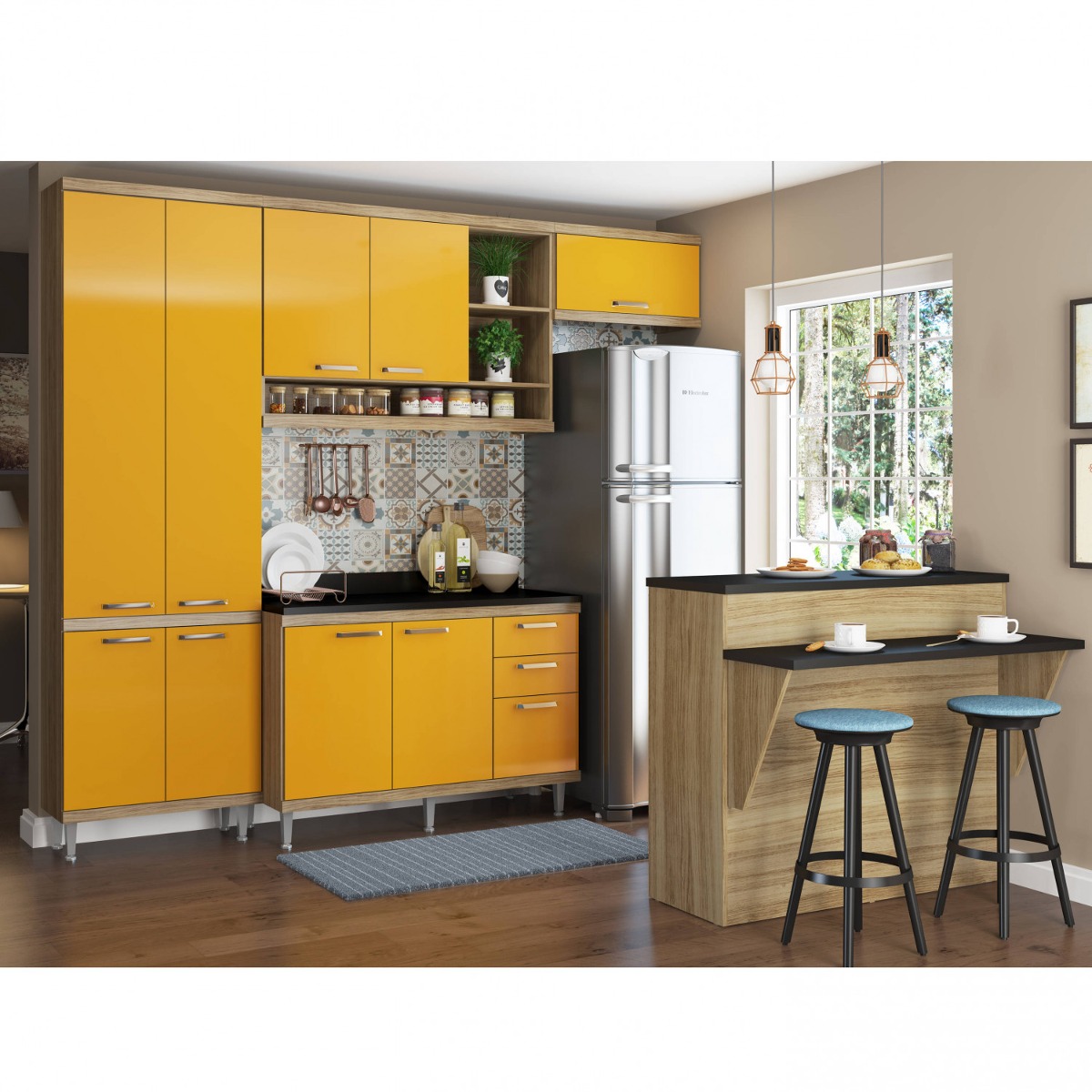 Cozinha Completa Com Bancada E Balc O Com Tampo 6 Fcwt R 1 900 70 Cozinha Completa Com Bancada E Balc O Com Tampo 6 Fcwt R 1 900 70