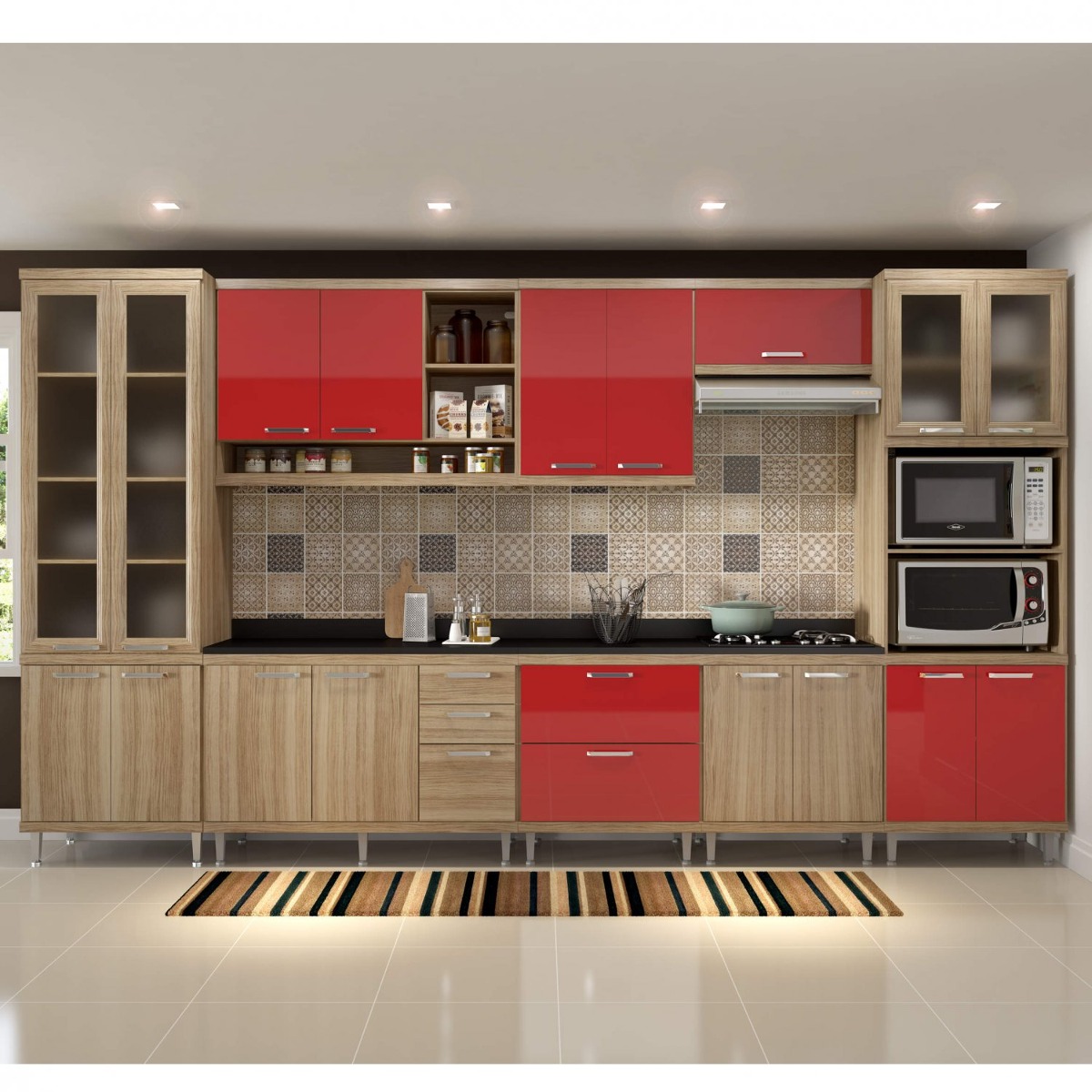 Cozinha Completa Com Tampo 17 Portas 9 Pe As Sic Lia B R 3 299 90 Cozinha Completa Com Tampo 17 Portas 9 Pe As Sic Lia B R 3 299 90