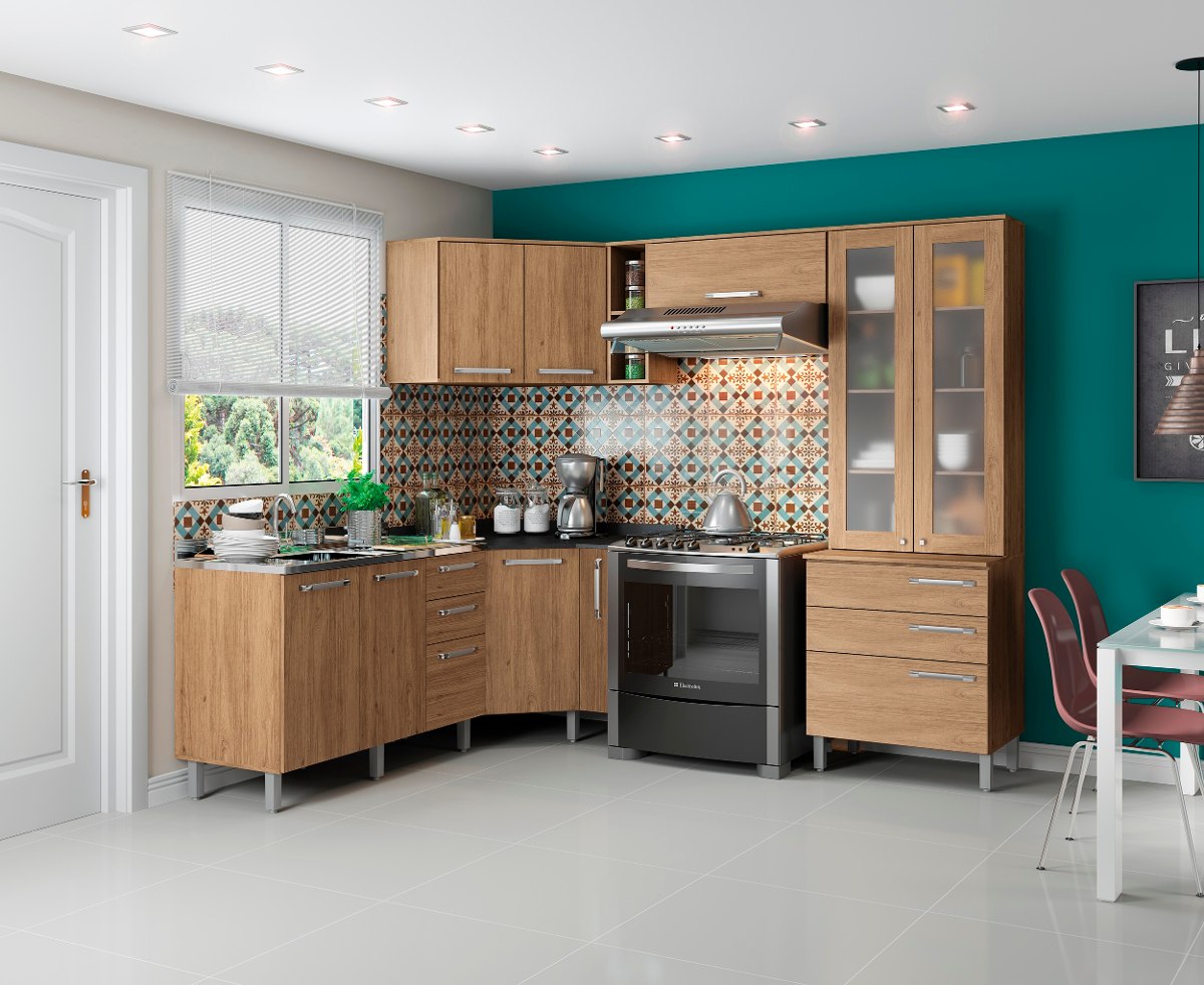 Cozinha Completa Modulada Space 08 Pe As R Stico Henn R 1 749 Cozinha Completa Modulada Space 08 Pe As R Stico Henn R 1 749