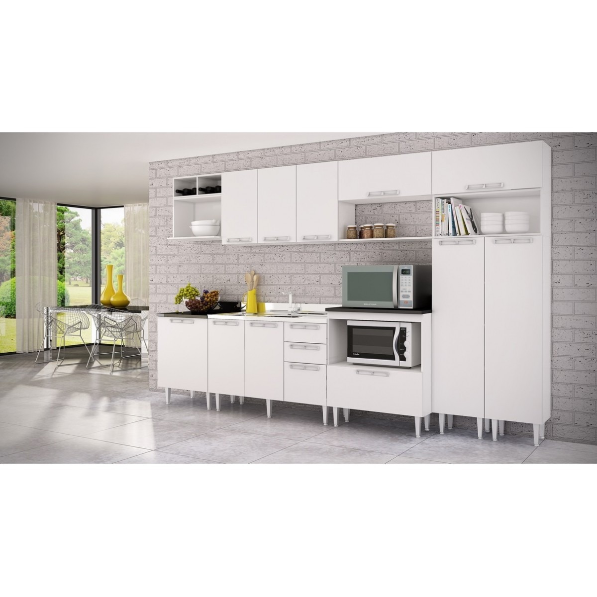 Cozinha Modulada Completa 13 Pe As V Rias Cores Mia Coccina R Cozinha Modulada Completa 13 Pe As V Rias Cores Mia Coccina R