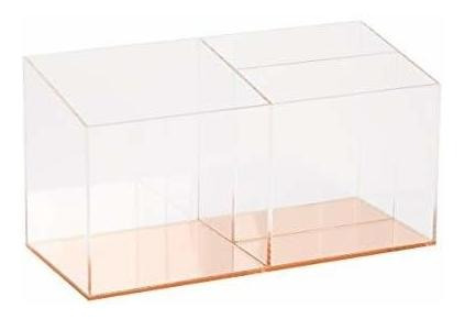 C R Gibson Acrylic Desktop Organizer Mirror Panel Measure C R Gibson Acrylic Desktop Organizer