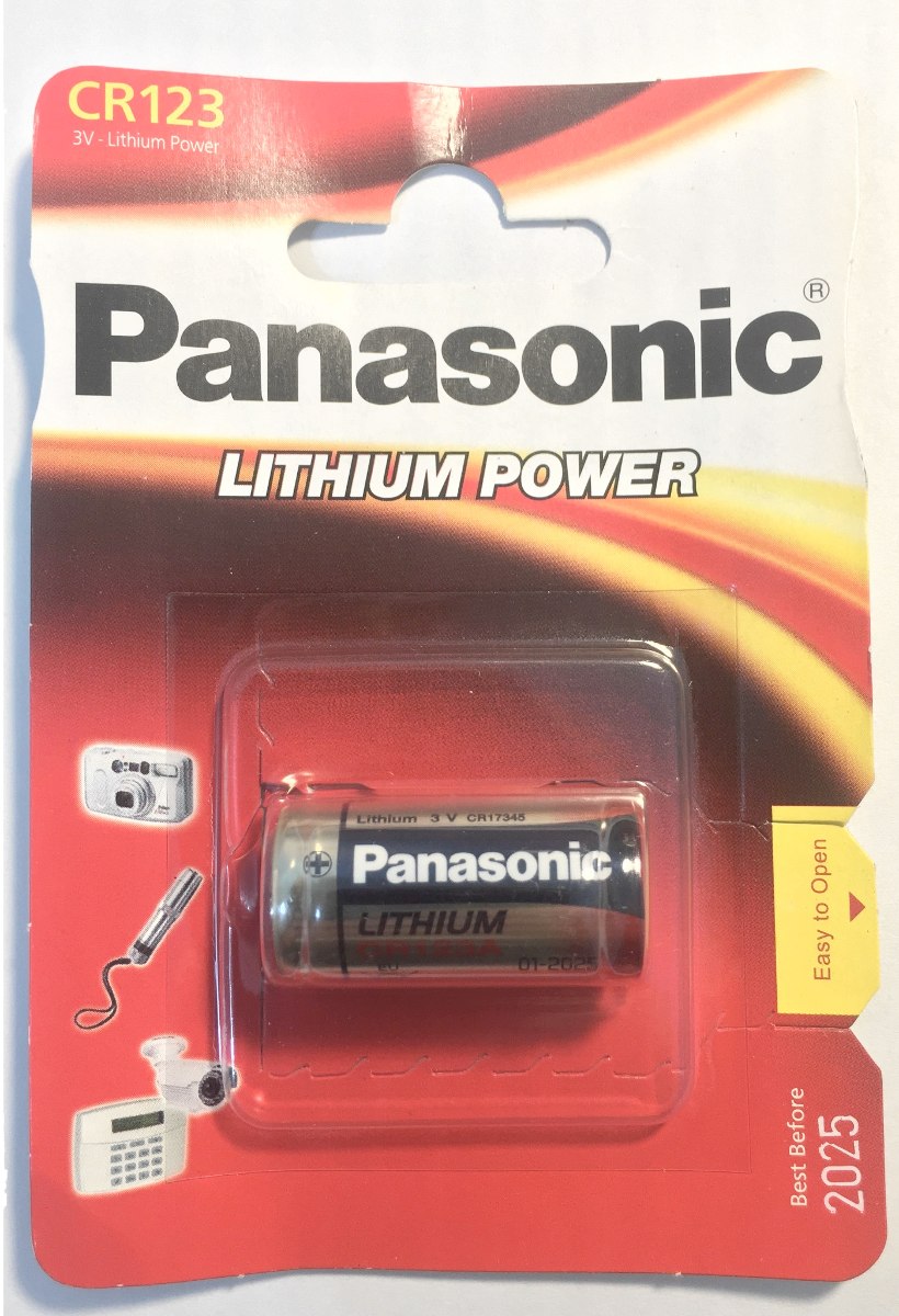 cr123 panasonic bateria pilha cr123a photo power r 14 90 em