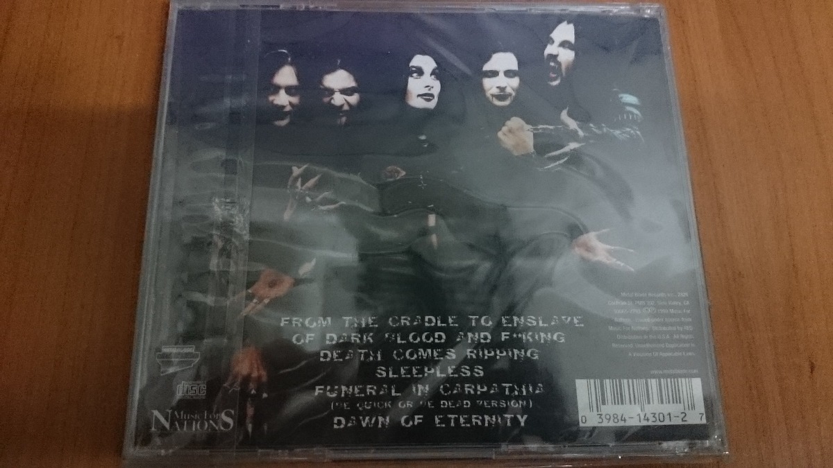 Cradle Of Filth From The Cradle To Enslave E P Importado