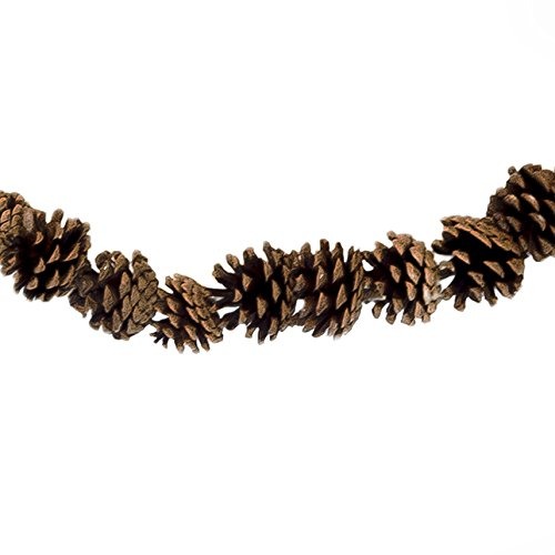 CraftMore Pine Cone Christmas Garland 72 Inch