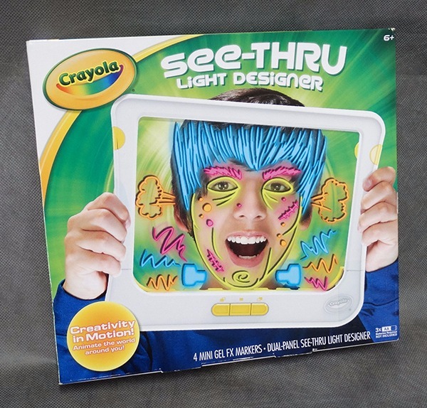 crayola see thru light designer semi novo r 90 00 em mercado