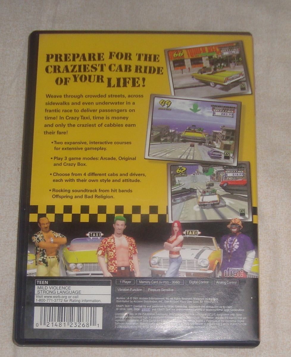 crazy taxi for wii