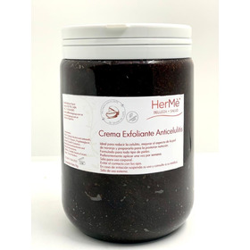 Crema Exfoliante Anticelulitis C/centella Asiatica Y Cafe 1k