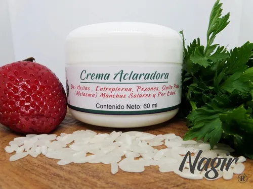 Crema Natural Aclaradora De Axilas Quita Paño Y Entrepierna