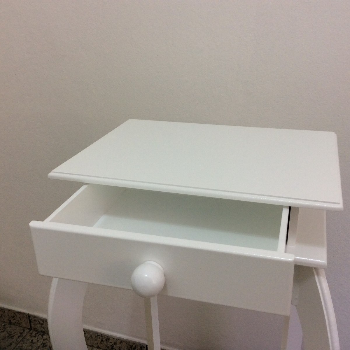 Criado Mudo Aparador Provençal Mdf 1gaveta branco R$ 179,90 em Mercado Livre Artesanato De Palha Historia ~ Criado Mudo Aparador Provençal Mdf 1gaveta branco R$ 179,90 em Mercado Livre
