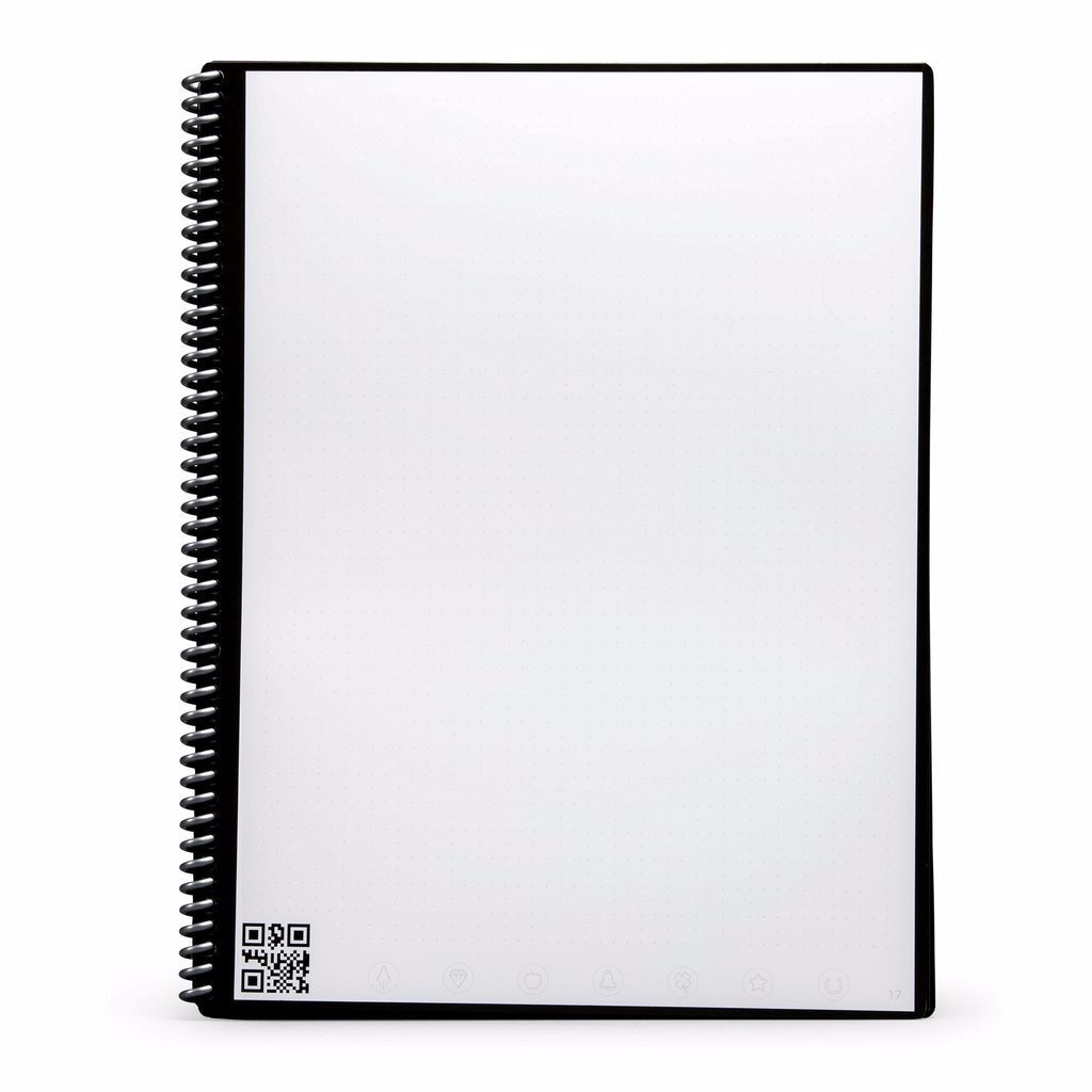 cuaderno notas reutilizable rocketbook everlast envio gra cuaderno de notas