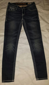 Talla 9 Dama Cuadra Pantalon Para Entubadon Strech 7fb6gy