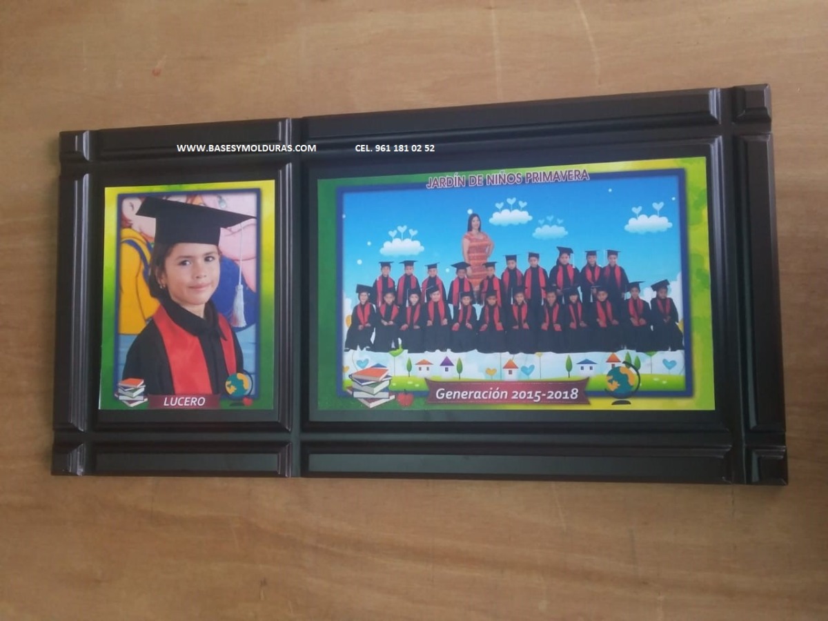 Cuadros De Graduacion Para Kinder Y Primaria - $ 140.00 en 